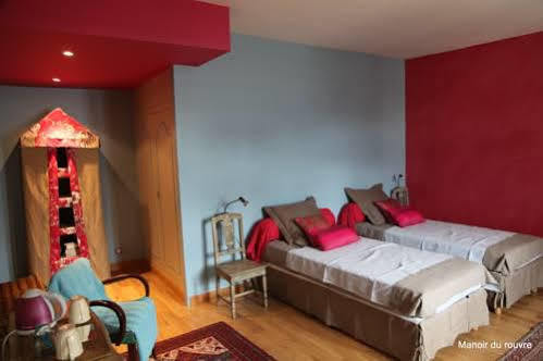 ホテル Manoir Du Rouvre Mettray エクステリア 写真